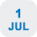 Calendar date: 1 July