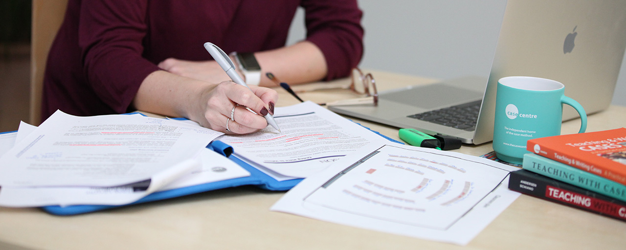 Writing case discount