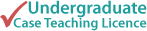 Undergraduate Case Teaching Licence logo