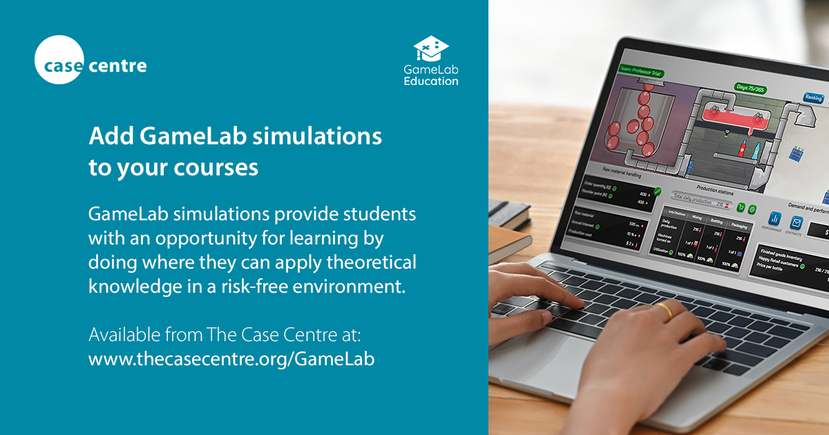 Simulations from GameLab - The Case Centre